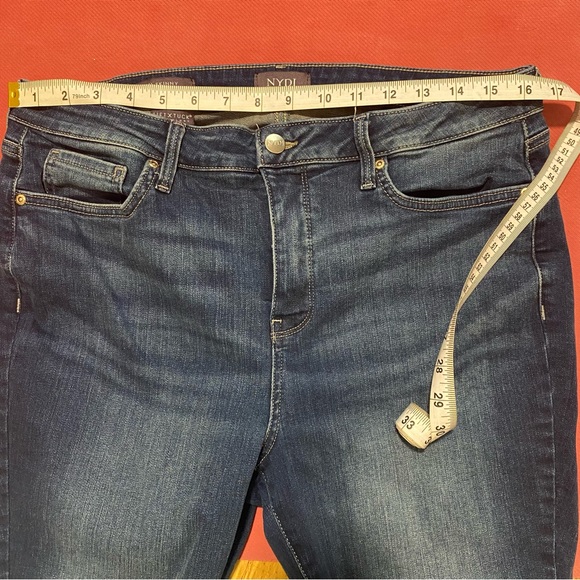 NYDJ Ami Skinny Jeans vintage wash sz 12 worn 1X lk new - Picture 5 of 8
